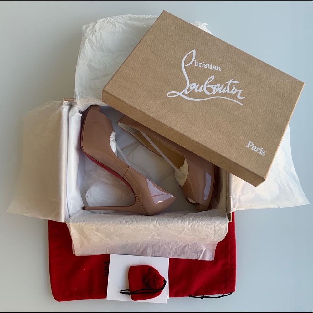 Christian Louboutin New Very Prive Patent 120 mm